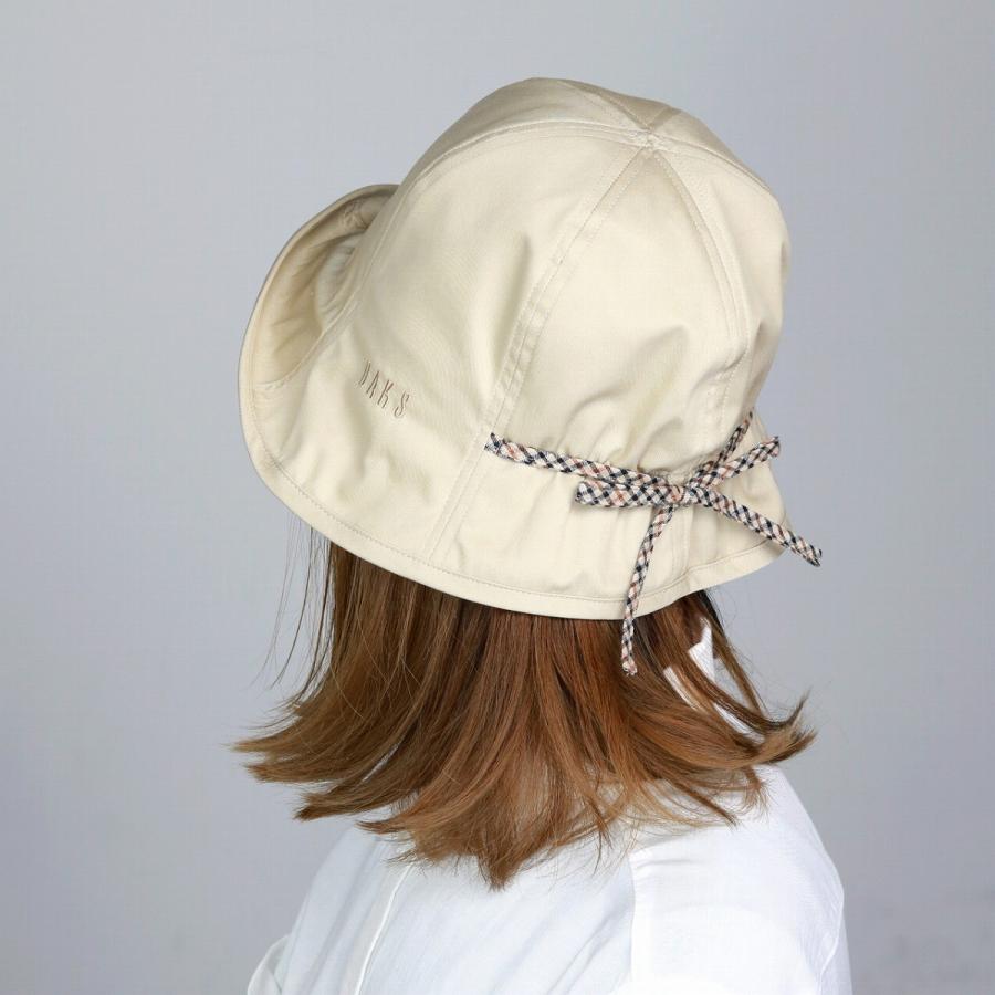 DAKS ハット レディース UV 帽子 春夏 チューリップハット 女性