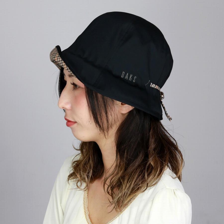 ダックス DAKS ハット UVケア レディース 婦人帽子 春夏秋冬 M DAKS 帽子 レディース UV 春 夏 手洗い可能 ダックス コットン