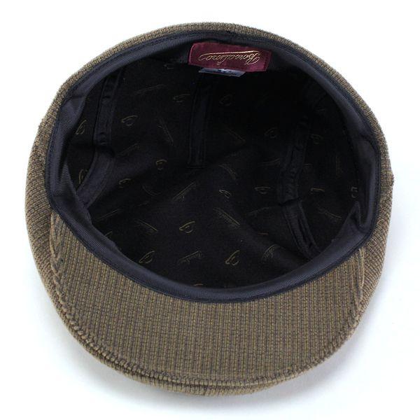 Borsalino（ボルサリーノ） ハンチング 帽子 メンズ 秋冬 コーデュロイ
