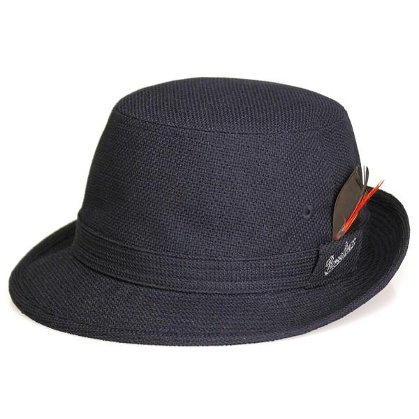 Borsalino ボルサリーノリネトロンミックスアルペンHAT bs452-013 ネイビー｜elehelm-hatstore