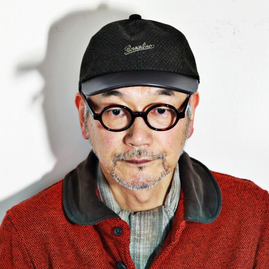 Borsalino（ボルサリーノ） 秋冬 レザー キャップ 帽子 メンズ 牛革 6