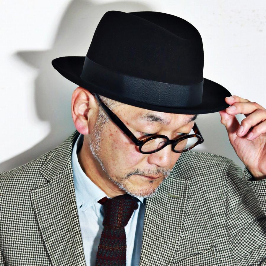 BILTMORE（ビルトモア） ハット メンズ 中折れ ファーフェルト