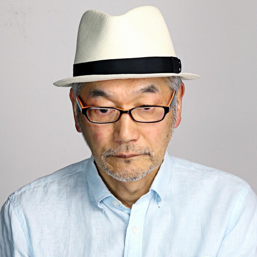 ベイリー 中折れ 帽子 パナマ ハット 小つば パナマ帽子 メンズ
