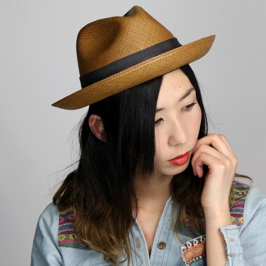 ベイリー 春夏パナマ帽 メンズ 帽子 本パナマ 中折れ ハット 海外