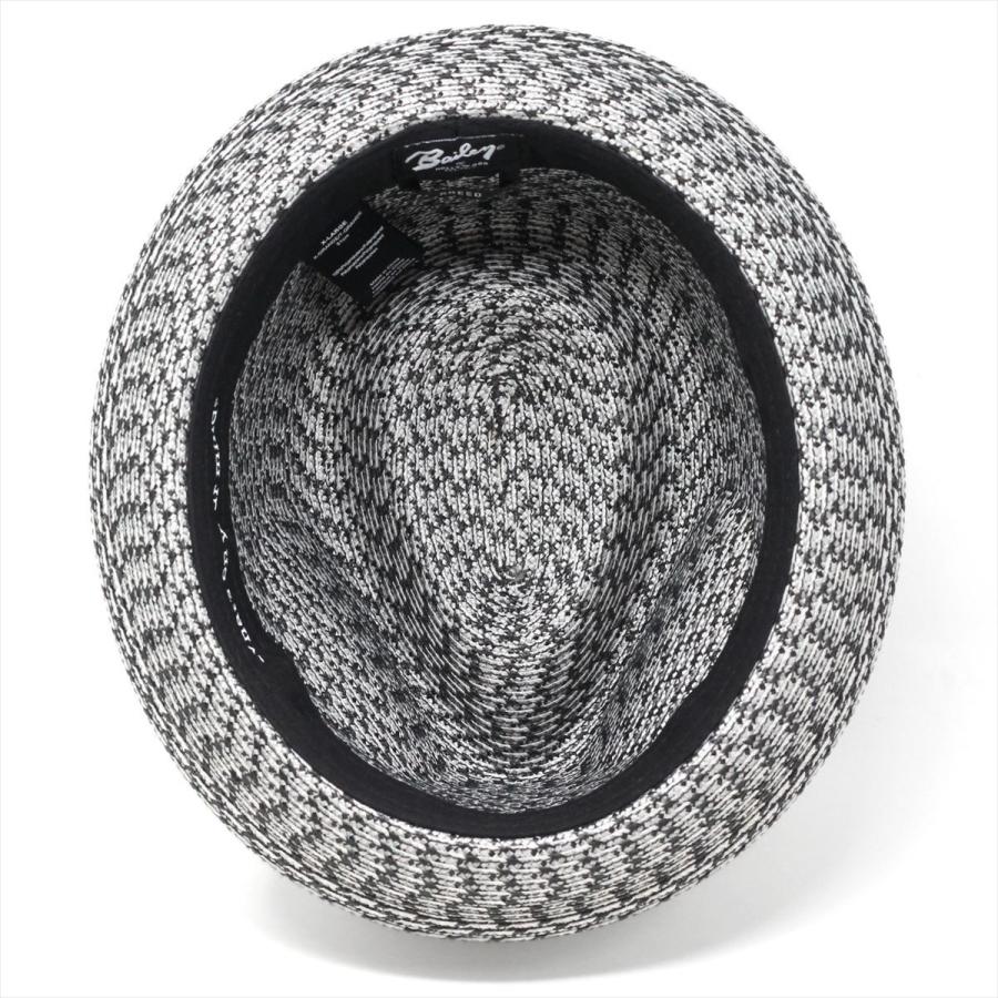 ベイリー ストローハット 春 ハット ショートブリム ハット メンズ