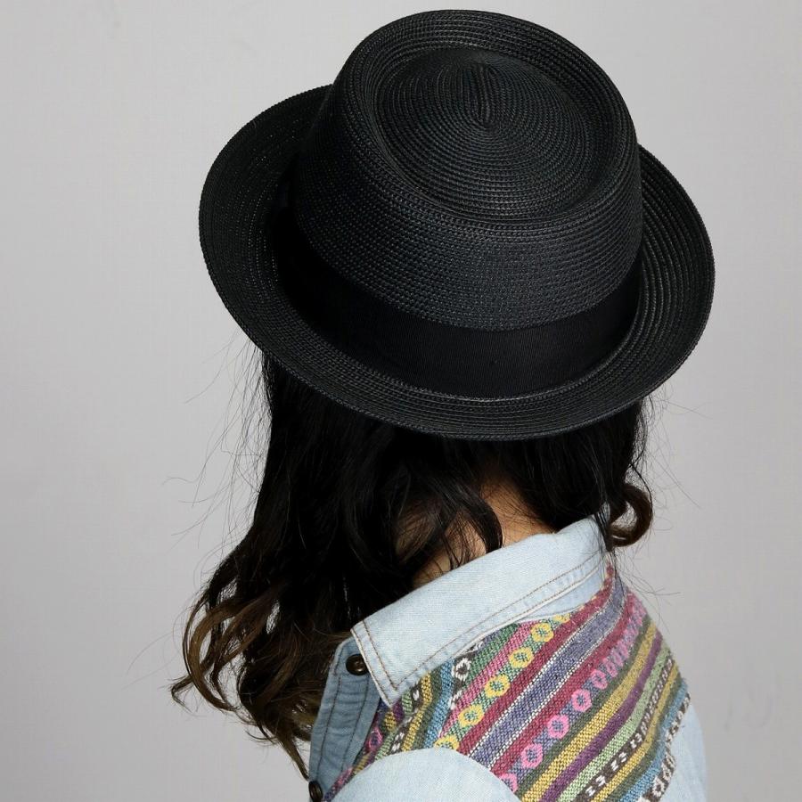 ベイリー 春夏 ポークパイハット メンズ 帽子 ペーパーブレード ハット