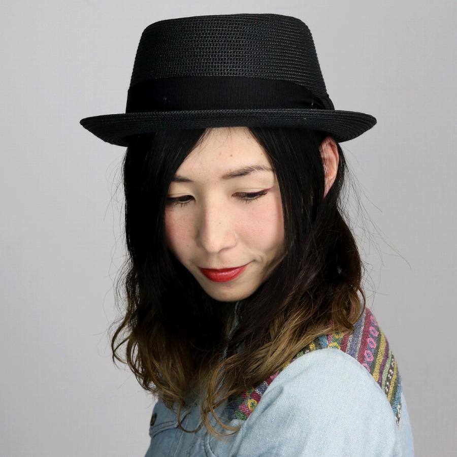 ベイリー 春夏 ポークパイハット メンズ 帽子 ペーパーブレード ハット