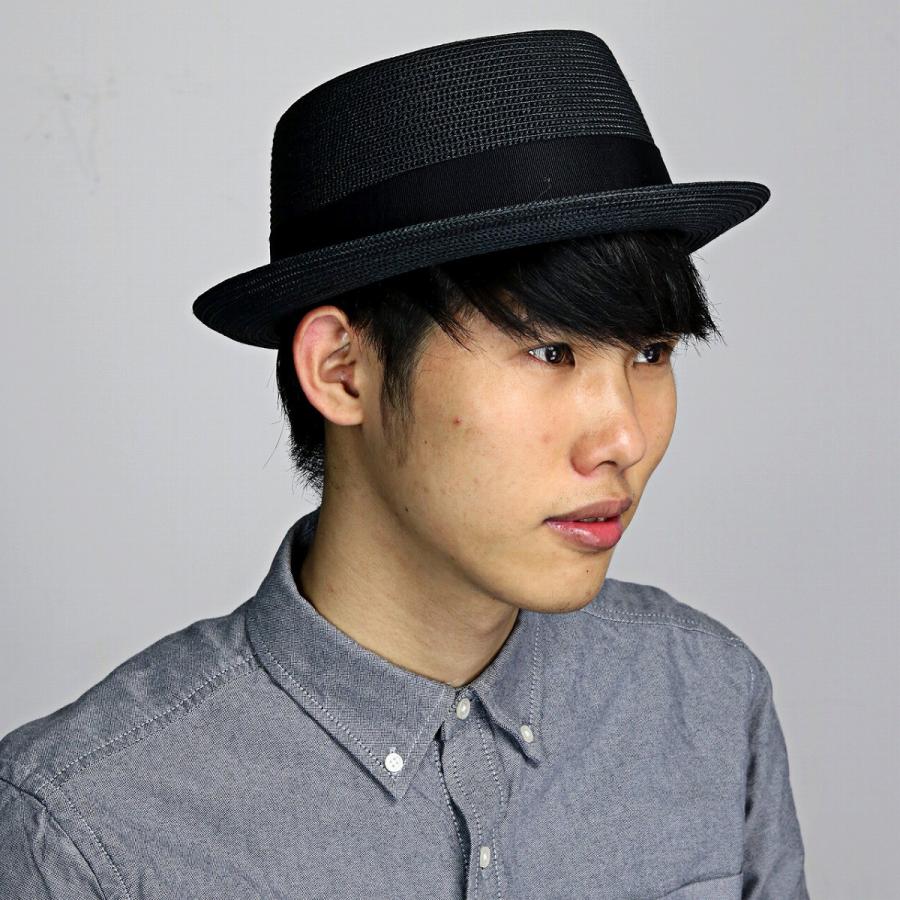 Bailey パナマ ハット 春 夏 ベイリー 海外ブランド メンズ 帽子 黒 ベイリー 春夏 ポークパイハット メンズ 帽子 ペーパーブレード ハット