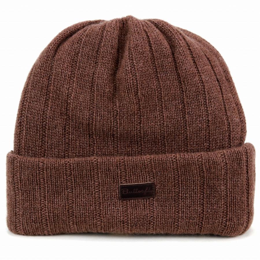 バタフライ ニットワッチ 秋冬 カシミヤ メンズ レディース ニット帽