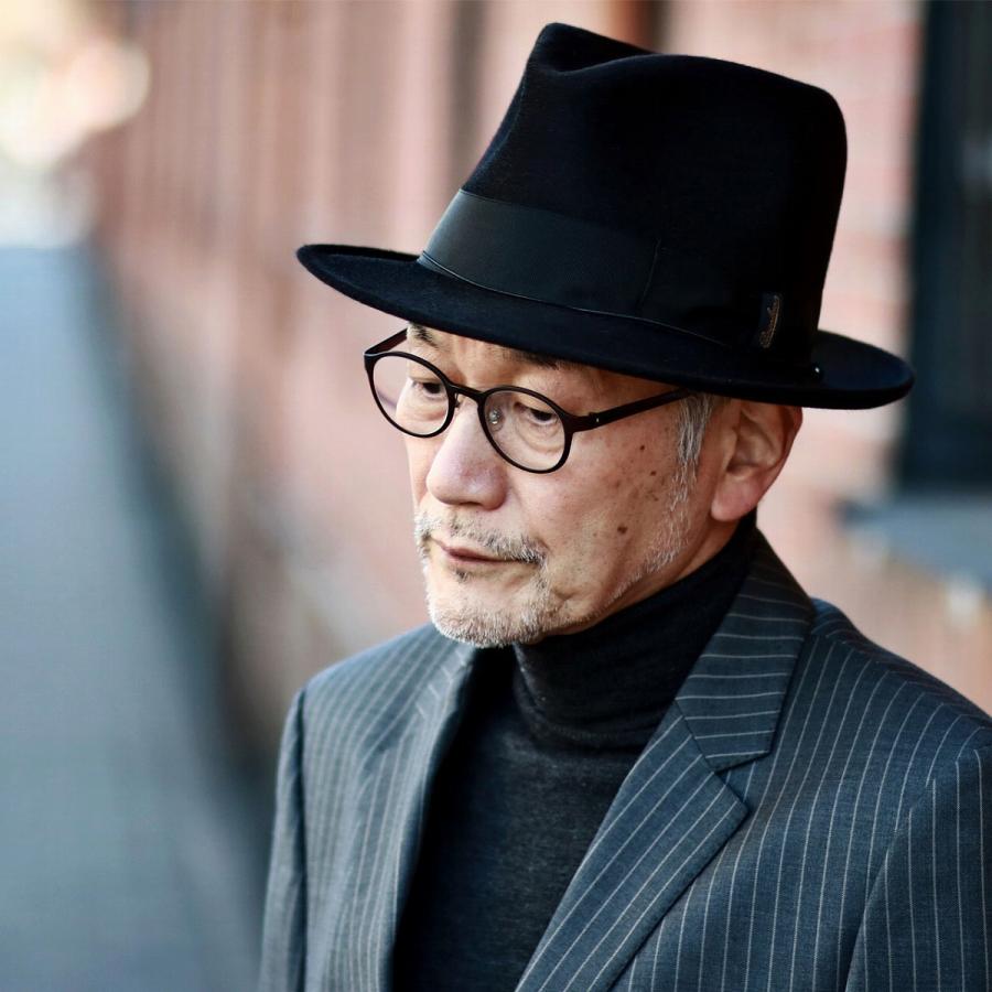 ボルサリーノ 山高帽 ボーラーハット オリーブグリーン 【公式通販】