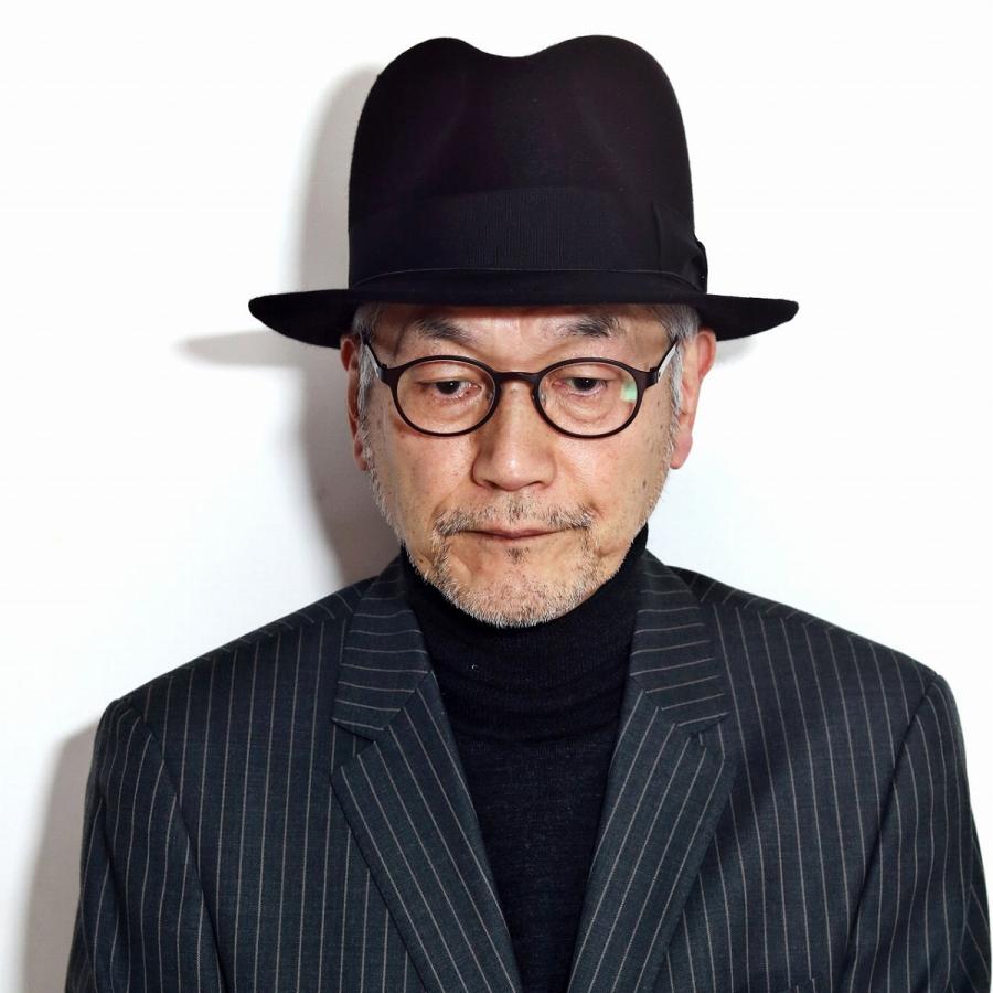 Borsalino オープンクラウンハット 山高帽 フェルトハット 中 Borsalino オープンクラウンハット 山高帽 フェルトハット 中