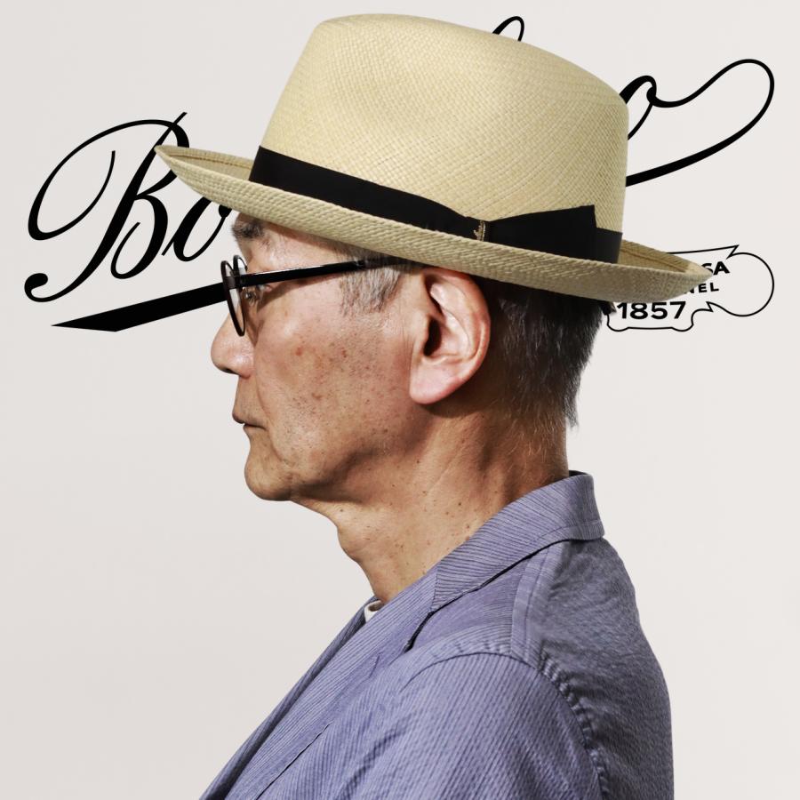 Borsalino ボルサリーノ パナマハット メンズ 専用箱付き Borsalino ボルサリーノ パナマハット メンズ 専用箱付き