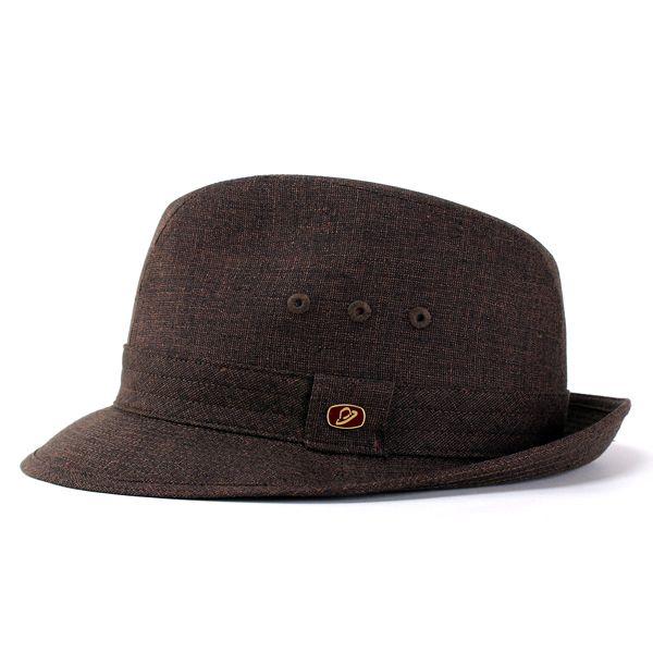 Borsalino（ボルサリーノ） ハット メンズ 帽子 中折れハット 麻・毛