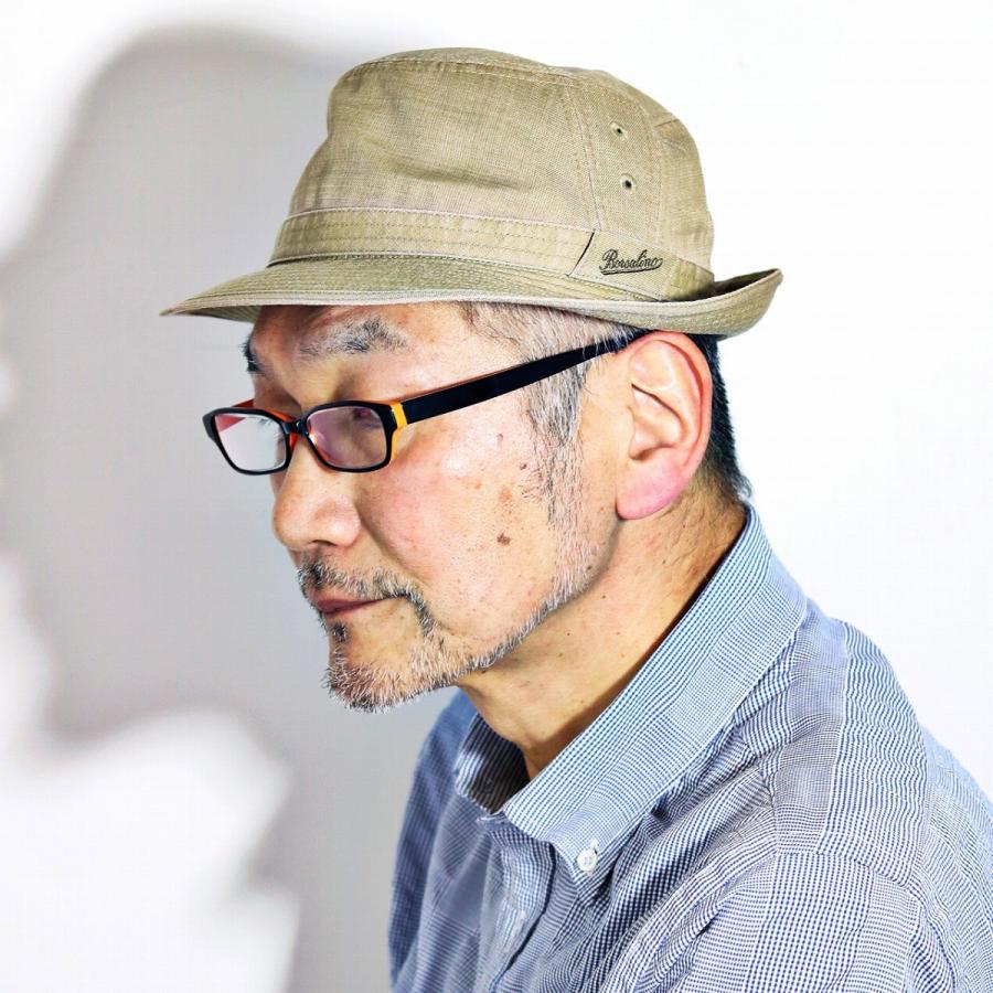 Borsalino（ボルサリーノ） ハット メンズ 帽子 アルペン ストーン