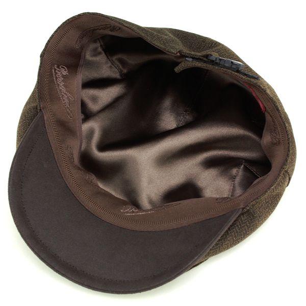 Borsalino（ボルサリーノ） ハンチング ウール hunting ヘリンボーン柄