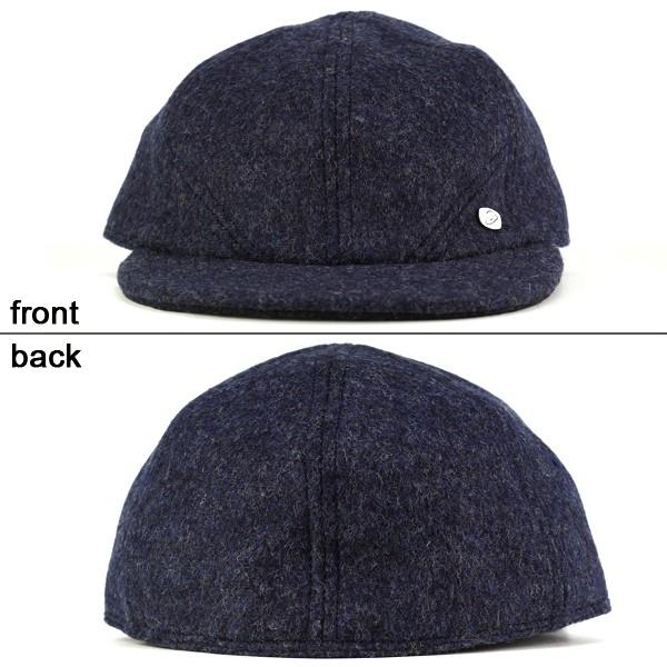 Borsalino（ボルサリーノ） キャップ メンズ 秋冬 イヤーマフ付き