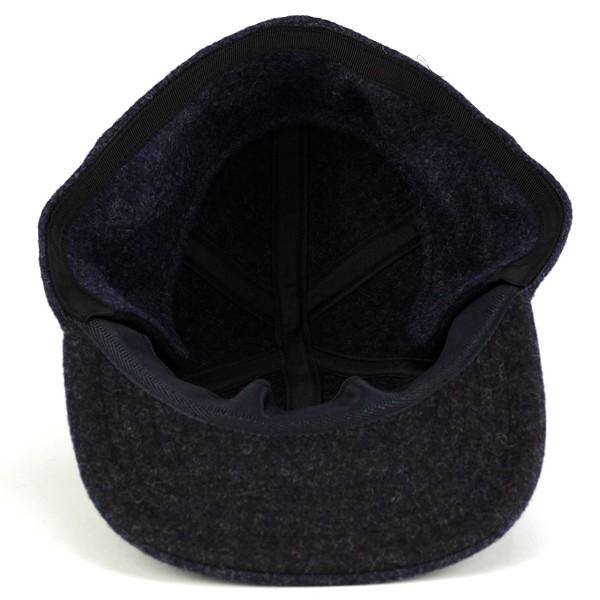 Borsalino（ボルサリーノ） キャップ メンズ 秋冬 イヤーマフ付き