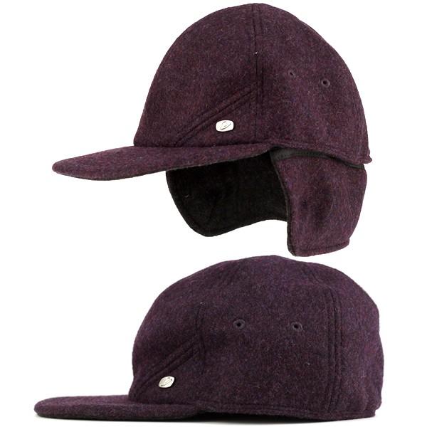 Borsalino キャップ メンズ 秋冬 イヤーマフ付き borsalino