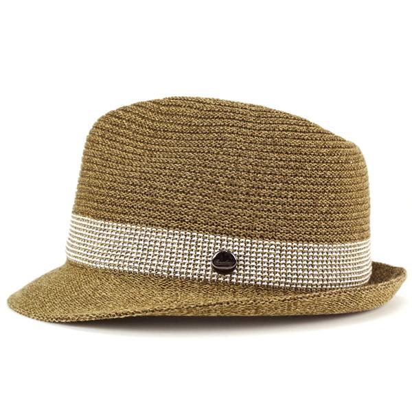 Borsalino（ボルサリーノ） 中折れハット サマーニット 春夏アイテム 