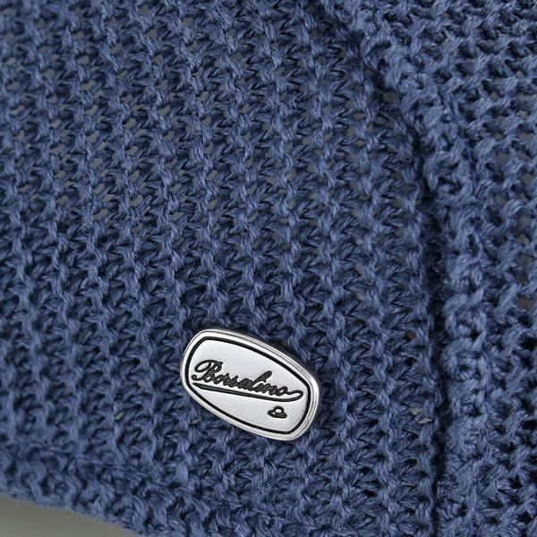 Borsalino（ボルサリーノ） ハンチング 帽子 メンズ 麻ニット