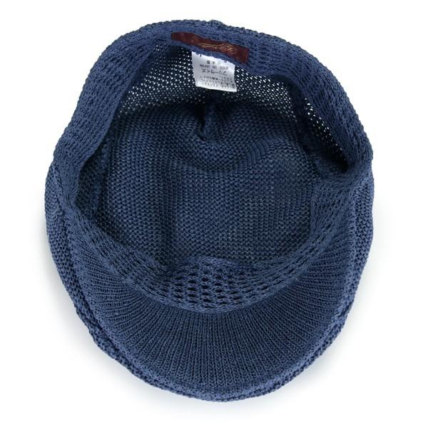Borsalino（ボルサリーノ） ハンチング 帽子 メンズ 麻ニット