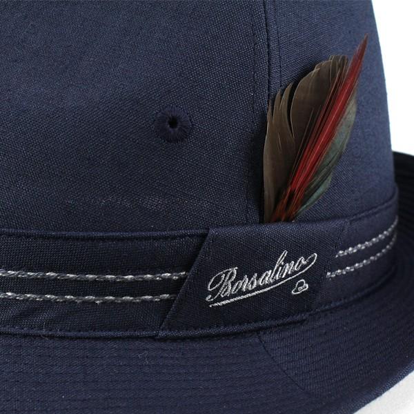 Borsalino（ボルサリーノ） ハット メンズ ハット 帽子 春夏 羽根付き