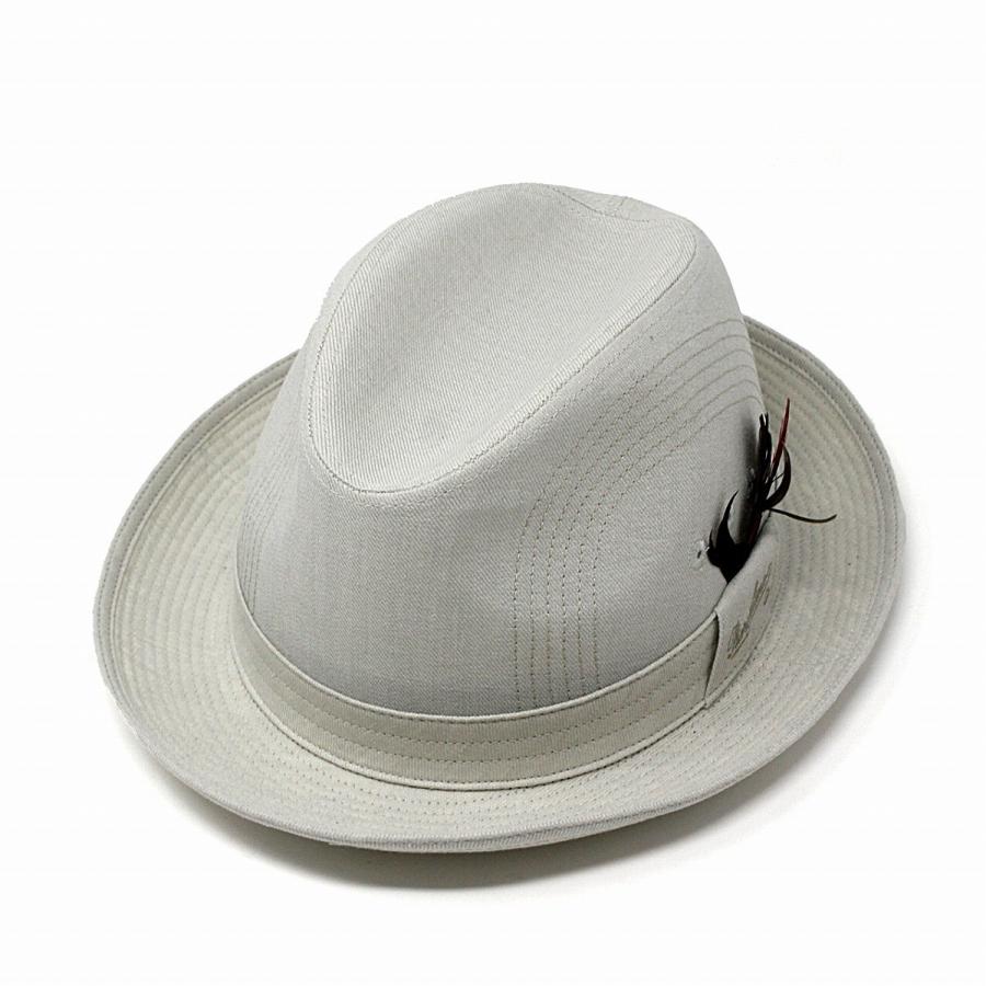 Borsalino（ボルサリーノ） 春 夏 中折れハット リネン 帽子 海外