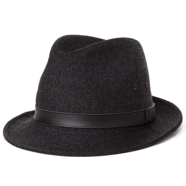Borsalino（ボルサリーノ） ハット カシミヤ 高級素材 中折れハット