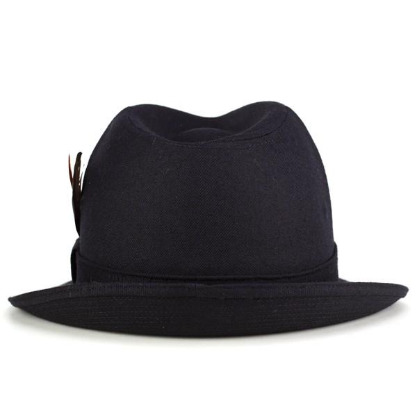 Borsalino 中折れハット ボルサリーノ ハット ウール フラノ
