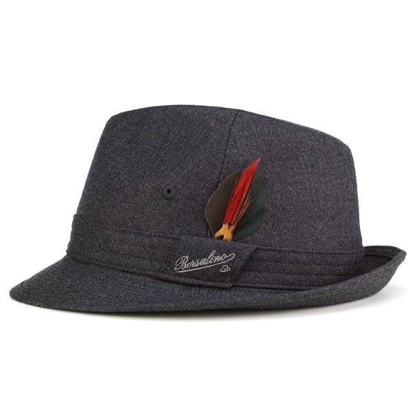 Borsalino 中折れハット ボルサリーノ ハット ウール フラノ