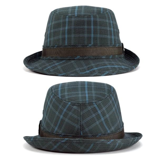 アルペンハット 春夏 ボルサリーノ グレンチェック borsalino 帽子 ジニョーネ ハット zignone ソフト グリーン系｜elehelm-hatstore｜03