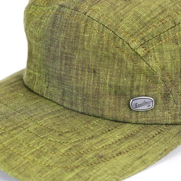 Borsalino（ボルサリーノ） キャップ 春夏 麻 涼しい 帽子 メンズ