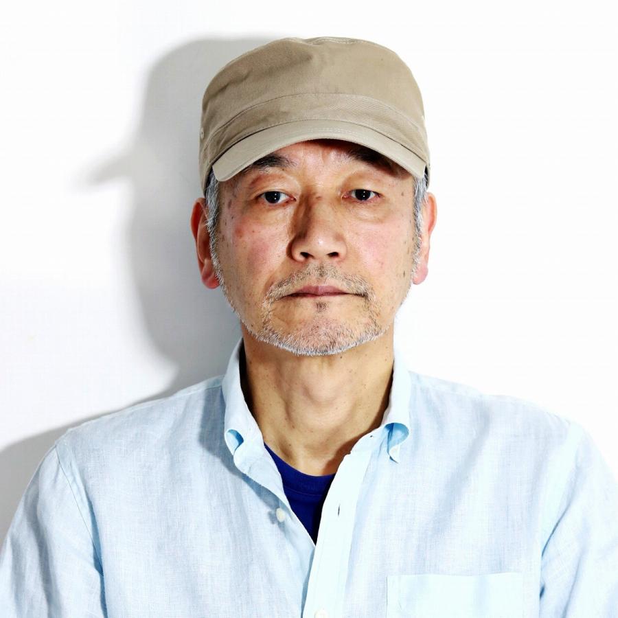 ワークキャップ 春夏 キャップ メンズ つば長 帽子 綿100% 春 夏