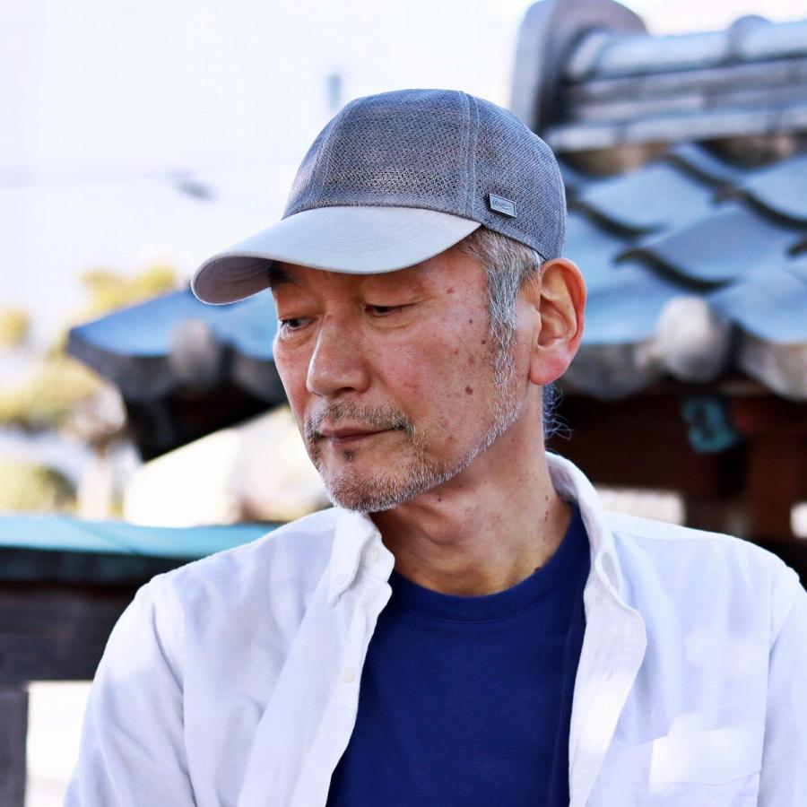 メンズ キャップ 春夏 メッシュキャップ つば長 帽子 シナマイ ダンガリー 総メッシュ 春 夏 Crocodile Cap ワニ ロゴ 刺繍 灰色 グレー Bx Cy118 071 Elehelm帽子通販専門店 通販 Yahoo ショッピング