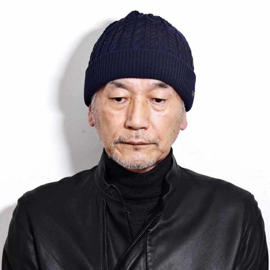 ニット帽 メンズ アクリルニット 秋冬 ニット帽子 クロコダイル 