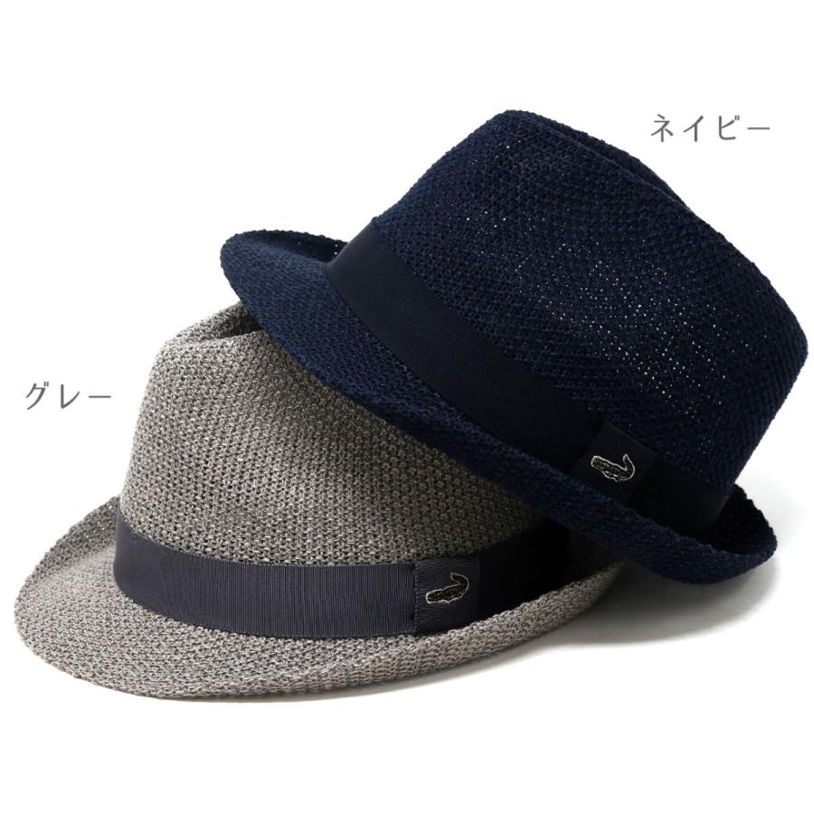 マニッシュハット メンズ CROCODILE サーモニット 父の日 帽子 ギフト