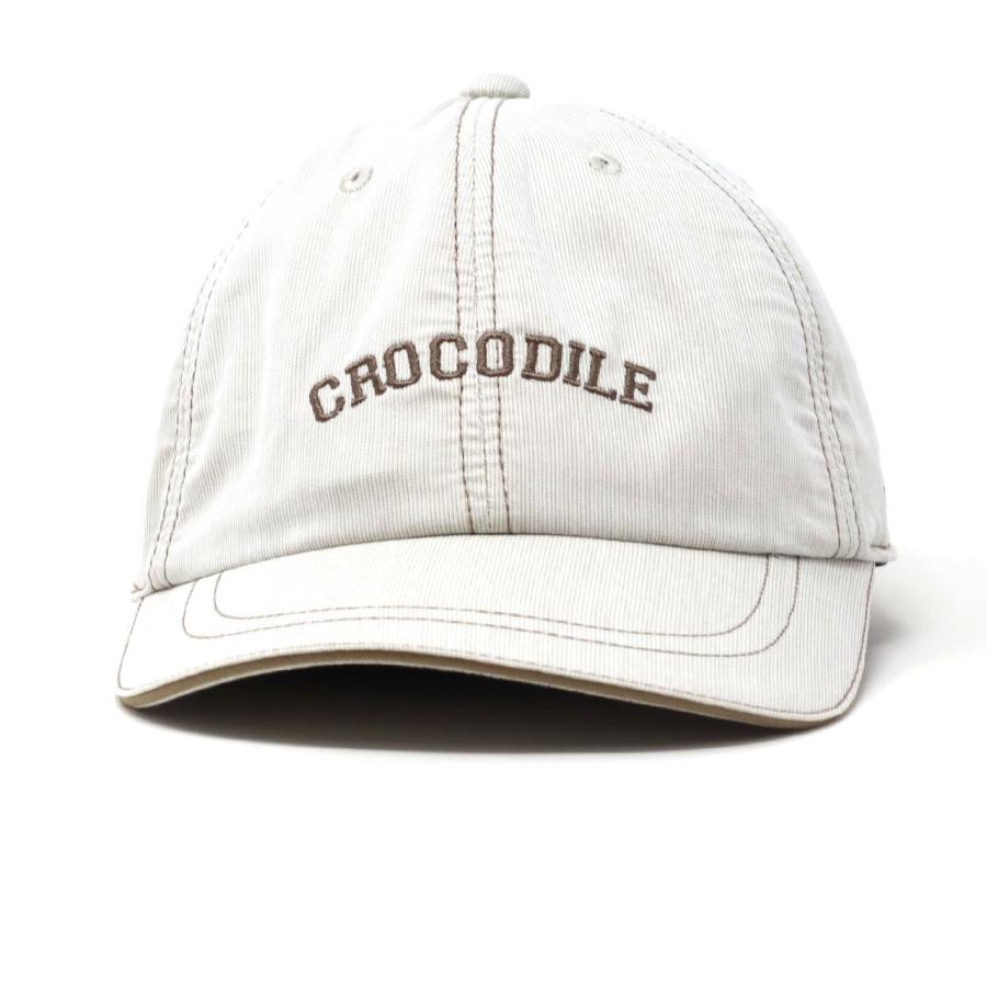 ピケ素材 キャップ メンズ 帽子 吸水速乾 CROCODILE 夏の帽子 ギフト