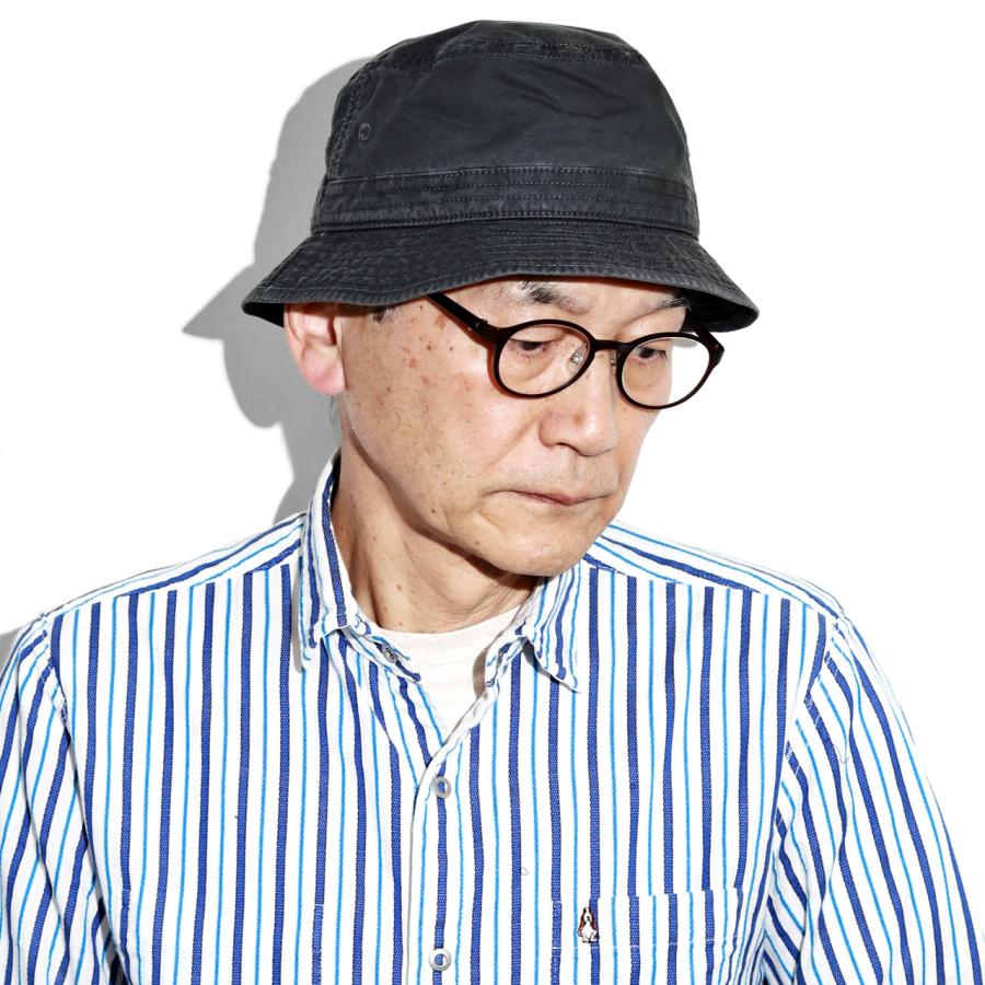 サファリハット メンズ UPF50+ 帽子 折りたたみ バイオウォッシュ