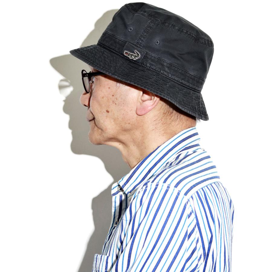 サファリハット メンズ UPF50+ 帽子 折りたたみ バイオウォッシュ