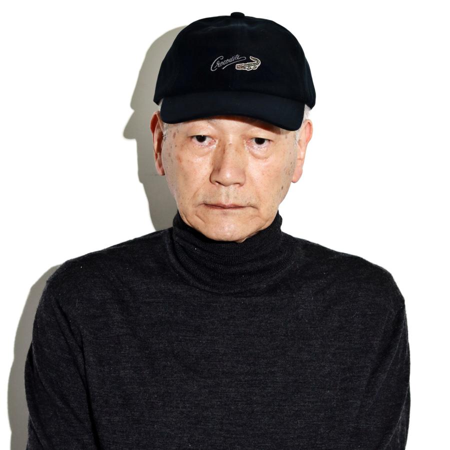 Crocodile（クロコダイル） キャップ メンズ 帽子 コットン起毛