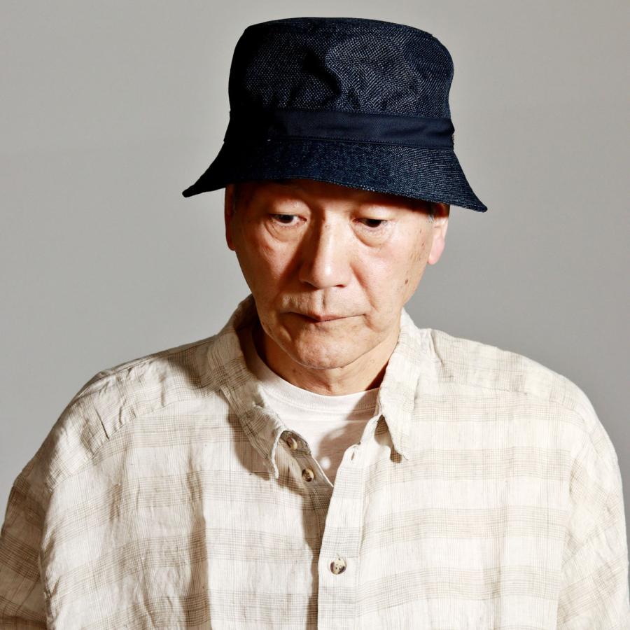 サファリハット メンズ 天然素材調 涼しい帽子 折りたたみ crocodile
