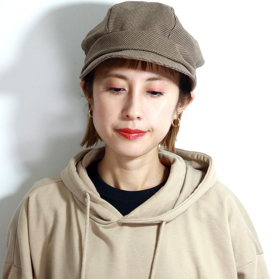 KAPITAL キャスケット　キャップ　帽子　チェック キャスケット レディース チェック柄 クロコダイル ミセス キャス