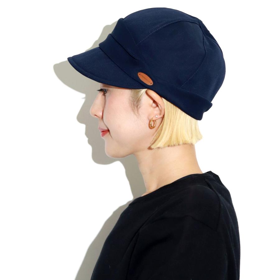 キャスケット レディース 牛革 クロコダイル ミセス キャス