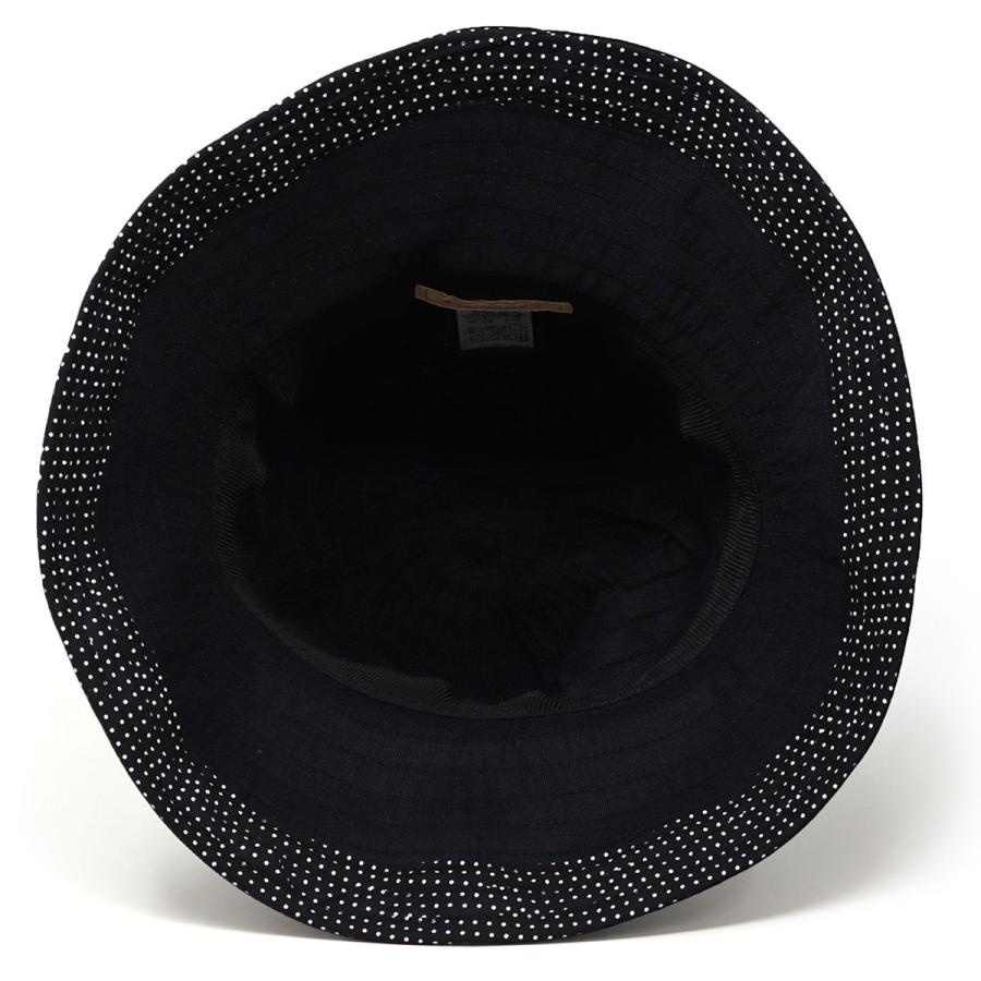 黒いフリルデザインのカジュアルハットワンダフルワールドピコフリル帽子 黒いフリルデザインのカジュアルハットワンダフルワールドピコフリル