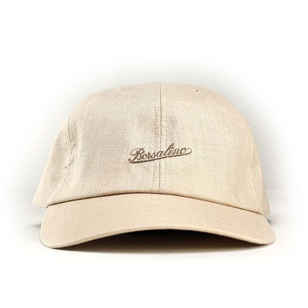 Borsalino（ボルサリーノ） ハット 春夏 リネンワイドキャップ