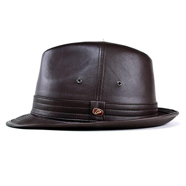 Borsalino ボルサリーノ レザーハット 帽子 ハット メンズ 中 Borsalino ボルサリーノ レザーハット 帽子 ハット メンズ 中