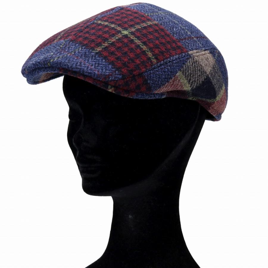 Crambes フランス製 ハンチング BRIGHTON × USSY チェック ハンチング