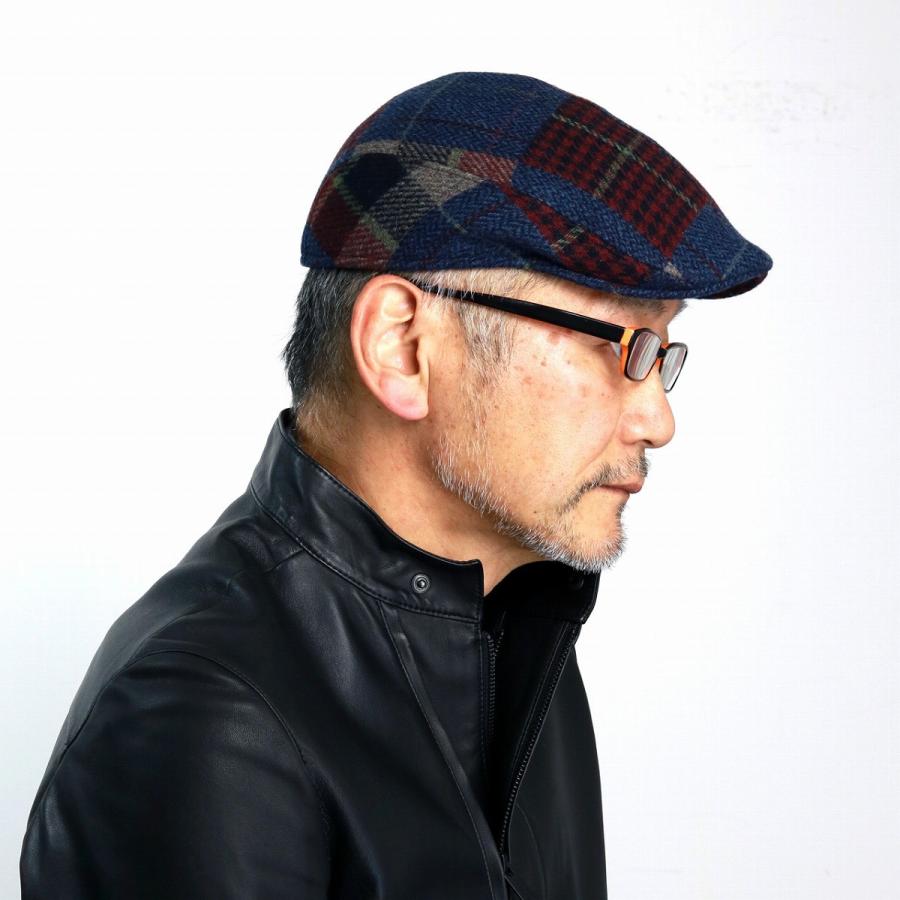 Crambes フランス製 ハンチング BRIGHTON × USSY チェック ハンチング