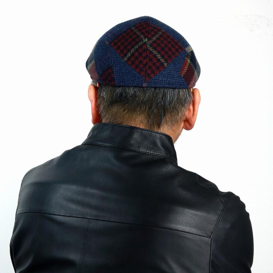 Crambes フランス製 ハンチング BRIGHTON × USSY チェック ハンチング