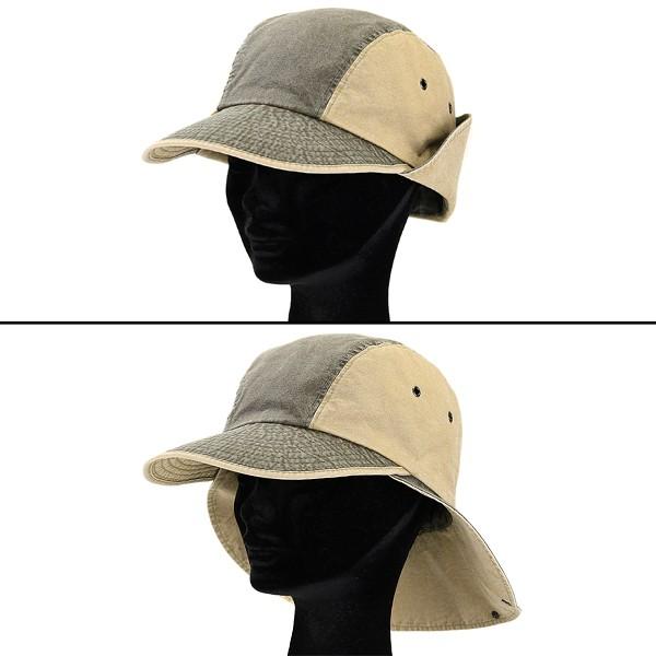 クランベス タレ付 キャップ 春夏 UV対策 高機能 フランス製 CRAMBES